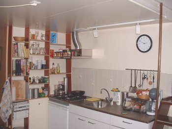 Boat galley