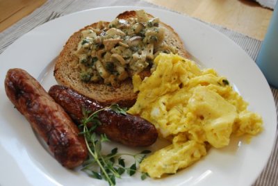 Porcini breakfast