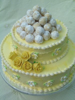 A lemon cake