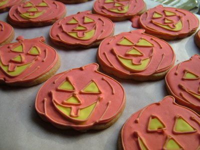 Halloween cookies