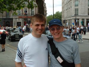 Chris and Andy