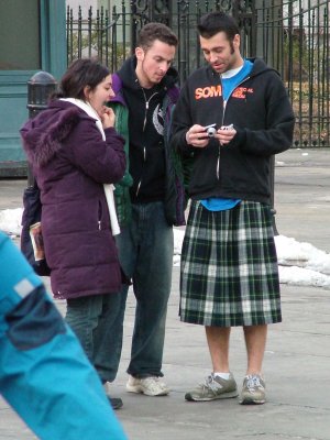 D Kilted man