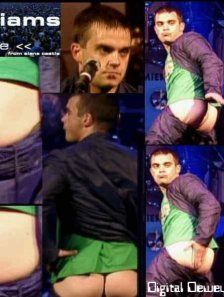 Robbie Williams naked
