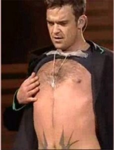 Jan Robbie Williams nipples