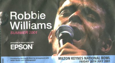 Robbie Williams 2001