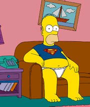Homer Superman